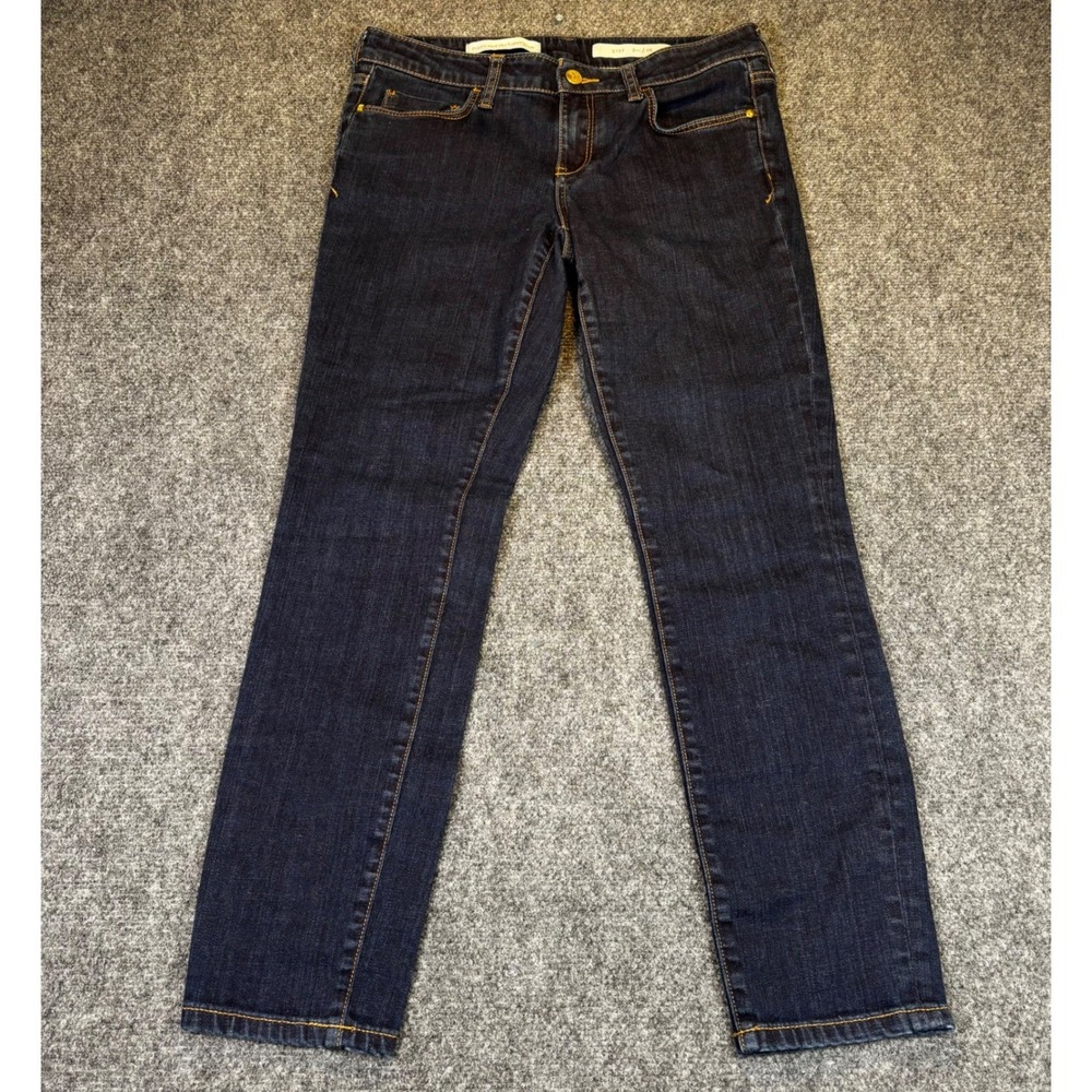 Pilcro and the Letterpress STET Dark Wash Jeans Women Size 28 Stretch Slim Fit